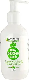 Grahams Natural Baby Derma Wash 200 ml