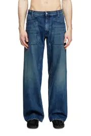 [Diesel] Diesel - Relaxed Jeans - D-Zeta - Jeans - Man - Blue 29 Blue