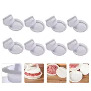 8 Pcs Griddle Tenderizer Burger Press Burgers Makers Hamburgers