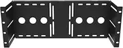 JINGCHENGMEI 4U Universal VESA LCD Monitor Mounting Bracket for 19 inches Server Rack or Cabinet, Black (MMB)