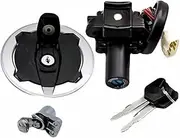 TAHYUI For K&awasaki For Versys-X300 KLE 300 2017-2021 Parts Motorcycle Ignition Switch Gas Fuel Tank Cap Cover Seat Lock Set With Keys