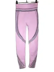 Wolford Shaping Stripes Leggings in Prisma Pink Size S New With Tags