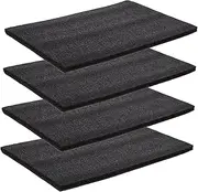 ADOCARN Polyethylene Foam Panel 4pcs Cutting Pads for Tool Cases Soft Packing Material Foam Sheets for DIY Shipping Protection
