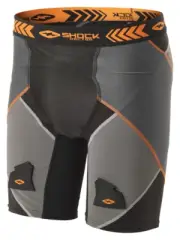 SHOCK DOCTOR Senior X-Fit Cross Hockey Compression Short with Aircore Hard Cup S