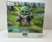 Disney Star Wars Mandalorian The Child Grogu Baby Yoda Thomas Kinkade Puzzle