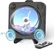 CD Player Portable with Bluetooth,Desktop CD Player with Remote Control
