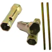 YehVeh 3 Pack Motorcycle Ignition Spark Plug Spanner Spark Plugs Socket Set T...