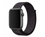 For Apple Watch Series 8 7 6 5 4 3 SE Nylon Loop Replacement Strap Band 42MM/44MM/45MM - Indigo 25#