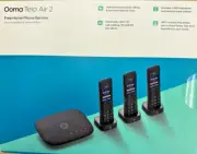 Ooma Telo Air 2 with HD3 Handset Home Phone Service
