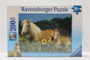 Ravensburger "Horse Happiness" 200 Jigsaw Puzzle 12628-6 NEW Sealed Christmas