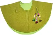 Fenteer Parrot Anti Scratch Shoulder Protector,Diaper Poops Shawl Bird Shawl,Pet Shoulder Pad for Small Medium Parakeets, Cockatiel, Green