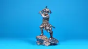 TIN soldiers 75mm of The barbarian was filled with rage. Scale1:24.