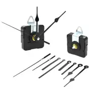 Quartz Clock Movement Mechanism with Hands Battery Operated Replacement Parts