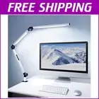 Versatile LED Desk Lamp with Clamp - 16 Customizable Settings & Touch Control