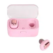 Mini Wireless Earphones Bluetooth Earphones 3D Stereo Sound Earbuds With Charging Box Pink