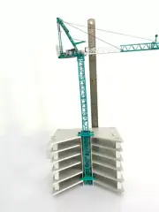 1/87 NZG LIEBHERR ED300L160 HC Tower Crane Contruction Machine Diecast Model