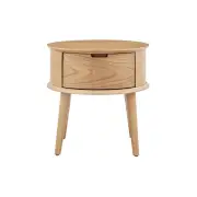 Bentley Nightstand Bedside Table Oak - Oak