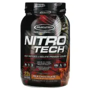 MuscleTech, Nitro-Tech® Whey Protein, Milk Chocolate, 2.2 lbs (998 g)