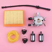 Tools Carburetor Air Fuel Filter Line For Stihl FS120 FS200 FS020 FS202 FS250 FS300 FS350 Trimmer Spare Part Carb Primer Bulb Kit Accessories
