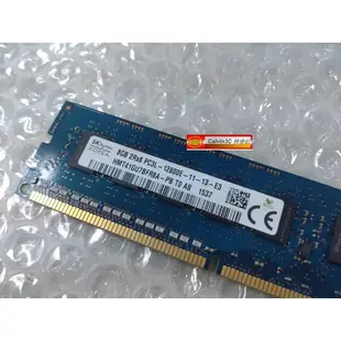 海力士 SK hynix 記憶體 DDR3 1600 ECC 8G PC3-12800 桌上型電腦可用