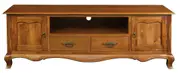 CT French Provincial Solid Timber 2 Door 2 Drawer Entertainment Unit