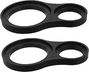 Anneome 1 Pair Car Audio a Pillar Speaker Pod Bracket Base Durable Adapter Board for Secure Speaker Installation Compatible with Car Audio Systems Reliable Sound