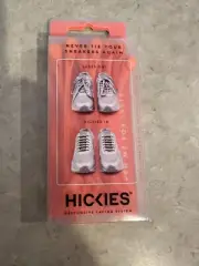 Hickies Responsive Lacing System - 14 Laces for 1 Pair of Shoes - Orange - New