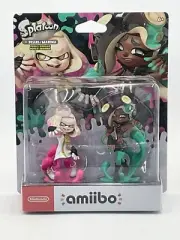Nintendo Splatoon Pearl & Marina Amiibo 2-Pack Figures NEW SEALED