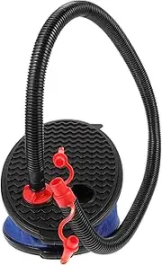 Toddmomy Ball Foot Pump Inflatables Foot Pump for Beach Pool Long Hose Quick Inflate Deflate