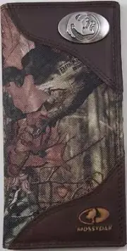 ZEP-PRO Florida State Seminoles FSU MOSSY OAK Camo Wallet ONLY NO BOX