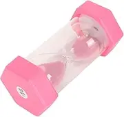 10 Minute Sand Timer, Visual Hourglass Timer with Hex Design for Kids, Pink Purple Classroom Kitchen Sand Timer with Sand, 2 Pieces for Playtime, Teeth Cleaning