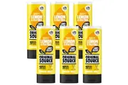 6x Original Source Shower Gel Vegan Body Wash Zesty Lemon And Tea Tree 250ml