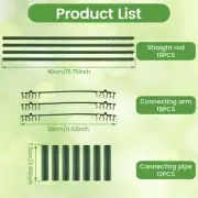 Tomato Cage Assembled Tomatoes Trellis Garden Tomato Plant Cage Sturdy ◑