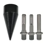 Firewood Drill Bit High Speed Wood Log Splitter Screw Cone Driver Farms 42mm