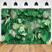 MAQTT 8X6FT Jungle Palm Wildlife Park Plant Photo Photography Background Outdoor Friends Party Tropical Backdrop Family Party Baby Shower Banner Prop Photo