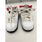 喬丹5代AIR JORDAN 5童鞋 復健 二手 球鞋