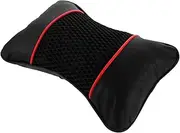 COMPUKAS Car Neck Pillow Breathable Faux Travel Neck Support for Sleeping Easy Installation Head Rest Cushion for Optimal Comfort Vehicles