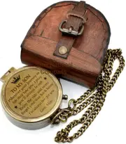 Dad to Son Compass â€“ to My Son Love Dad â€“ Father to Son Gifts - Graduatio...