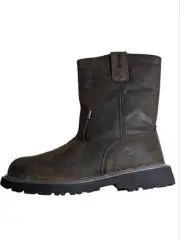 Wolverine Men's Size 11 Floorhand Welly Waterproof Steel-Toe 10" Leather Boots