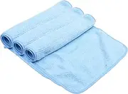 PAMINGONO 3pcs Soft Coral Fleece Washcloths Absorbent Face and Hand Towels Oversized Bath for Home Use Lightweight and Portable No Shedding Quick Drying