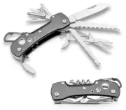 15 in 1 Multi Function Knife Swiss Style Army Survival Rescue Tool Camp Fishing