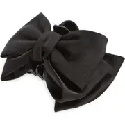 Tasha Bow Claw Clip in Black at Nordstrom One Size