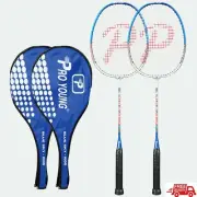 PROYOUNG 1000 Alum Frame Steel Shaft Badminton Racket in 3/4 cover (Two Pieces)