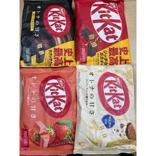 現貨 雀巢 巧克力餅乾 草莓可可 白巧克力 日系零食 Nestle KitKat巧克力餅 威化餅乾 黑巧克力餅乾