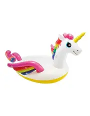 [Intex] Inflatable Unicorn Ride-On Water Toy 251 cm 3y+