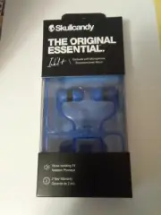 SKULLCANDY THE ORIGINAL ESSENTIAL. EARBUDS WITH MICROPHONE - BLUE