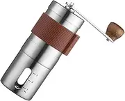 FELTECHELECTR Portable Manual Coffee Maker Hand Crank Machine 304 Stainless Steel Bean Pepper Mill for Travel