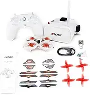 EMAX EZ Pilot Drone RTF Kit, Drone with 600TVL CMOS Camera, 25mw Video Transmission, Mini Drone with Goggles and Transmitter for Kids Adults and Beginners