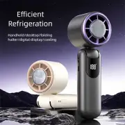 100 Turbos Chilled Turbo Handheld Fan Rechargeable Mini Pocket Fan Outdoor