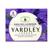 Yardley London Moisturizing Soap English Lavender 2 x 4oz Bars